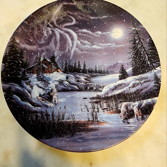 Collectors plate "rusty" Christmas - Picture 1 of 2